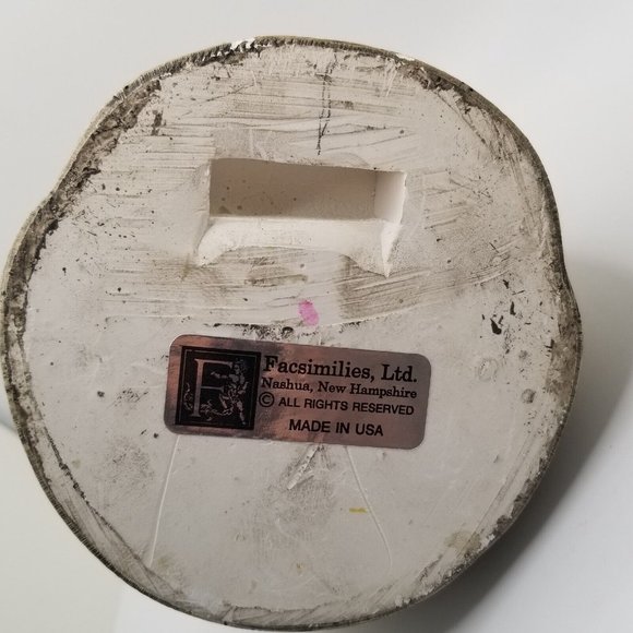 Vintage Cat Face Sculpture Rocket Dog Studio Facsimiles LTD Unusual Creature - Picture 10 of 12